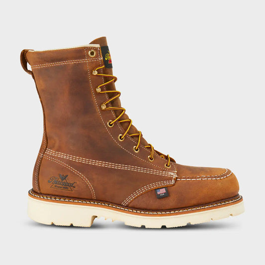Men's Thorogood 8" Safety Toe Moc Toe Boots