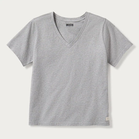 Women's Duluth Heritage Washed V-Neck Tee