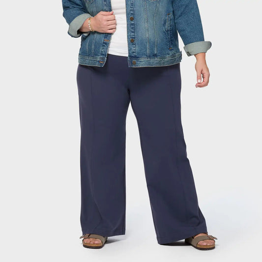 Women's Plus NoGA Classic Go-To Hi-Rise Wide Leg Pants