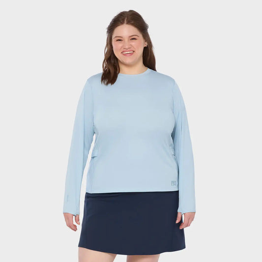 Women's Plus AKHG Sunflare High-UPF Cooling Shirt