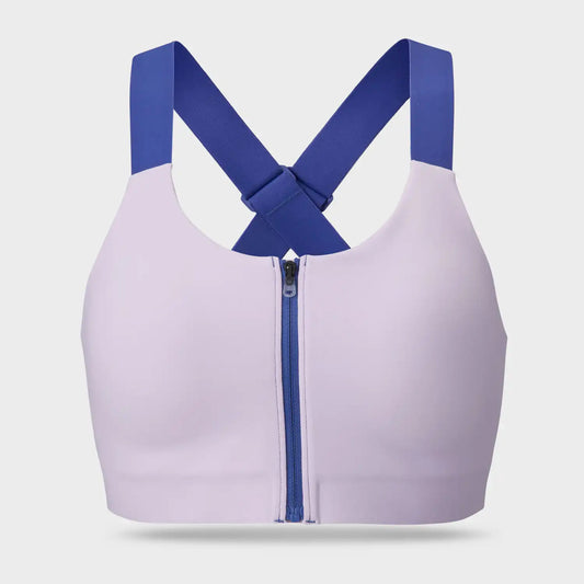 Women's High-Impact Bonded Zip-Front Bra