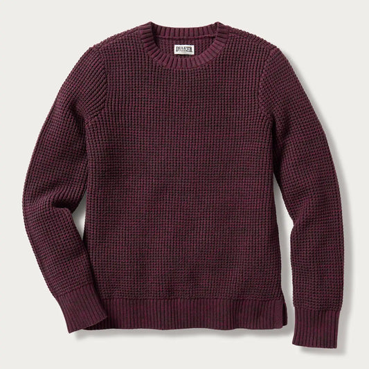 Women's Plus Duluth Heritage Waffle Stitch Crew Sweater