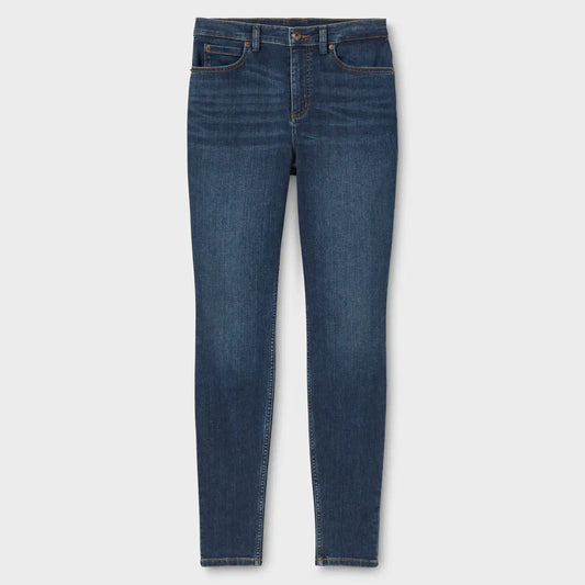 Women's Daily Denim High Rise Skinny Jeans