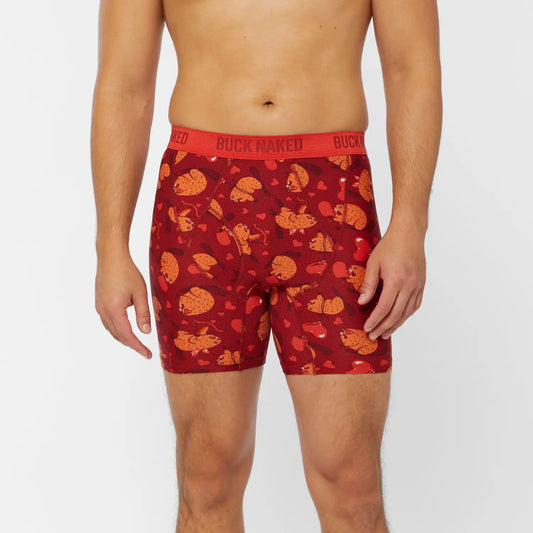 Men's Buck Naked Boxer Briefs 3-Pack