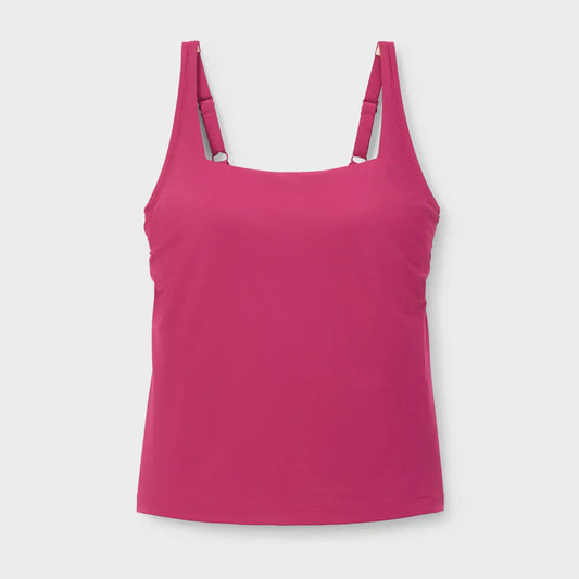Women's Plus AKHG Lost Lake Built-In Bra Tankini