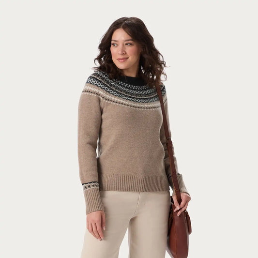 Women's Woolpaca Raglan Fair Isle Sweater