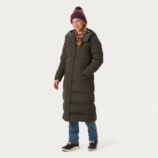 Women's Ruffer Puffer Arctic Down Extra-Long Coat