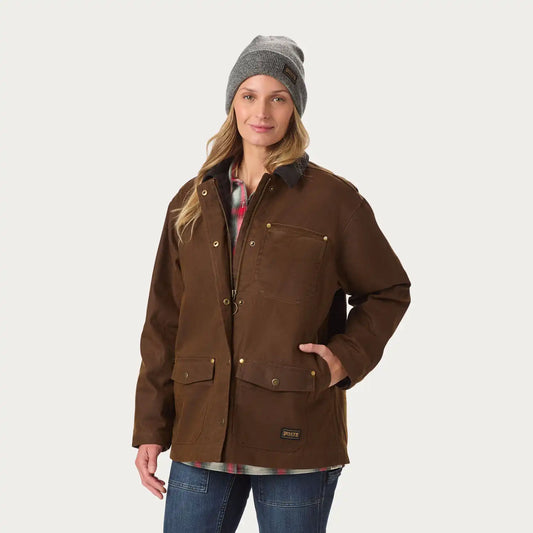 Women's Waxed Fire Hose Jacket