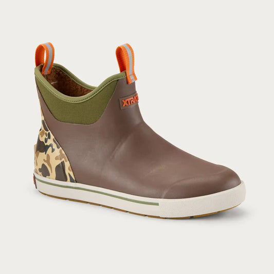 Men's XtraTuf Fleece Lined Ankle Deck Boots