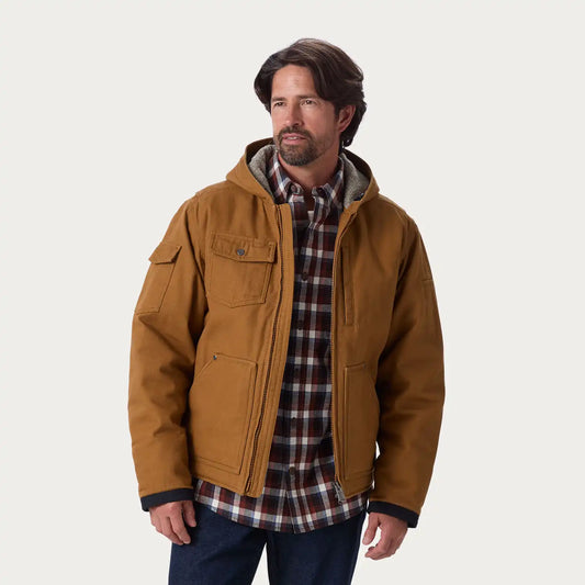 Men's Superior Fire Hose Hooded Jacket