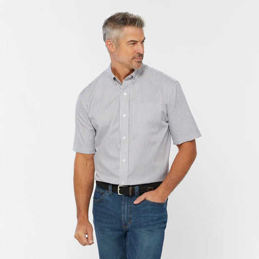 Men's Magnet Front Wrinklefighter Relaxed Fit Shirt