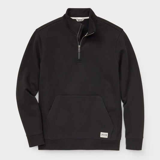 Men's Souped-Up Sweats Pullover Quarter Zip Mock Neck