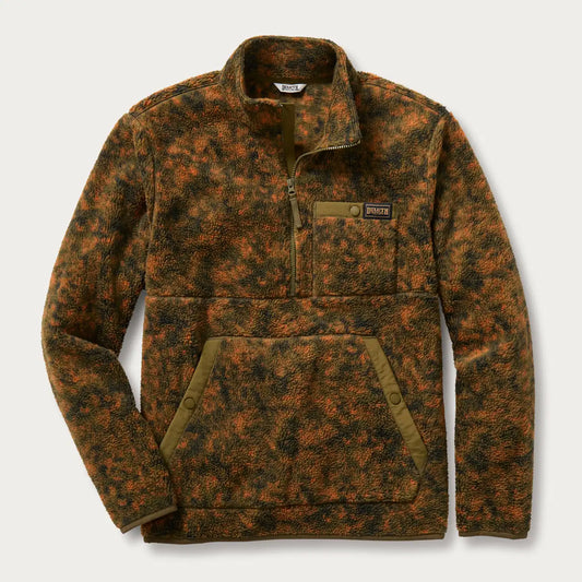 Men's Pile Hi Fleece Half Zip Mock Neck