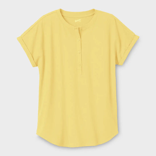 Women's Lightweight Longtail T Short Sleeve Henley