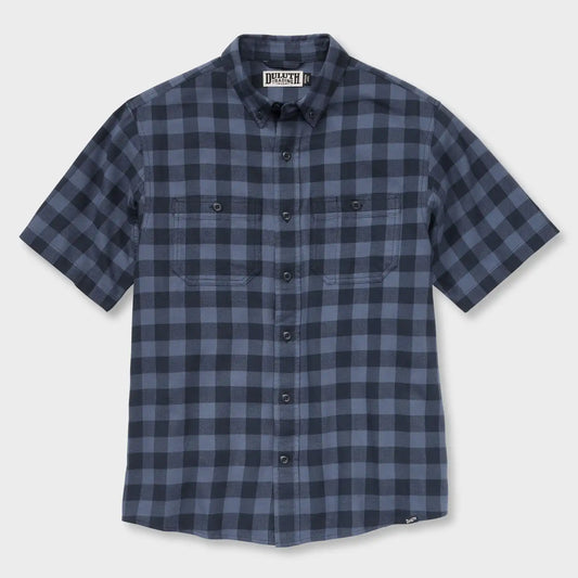 Men's Seawool Lightweight Flannel Short Sleeve Shirt