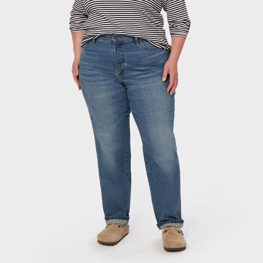 Women's Plus Duluth Heritage Hi-Rise Straight Leg Jeans