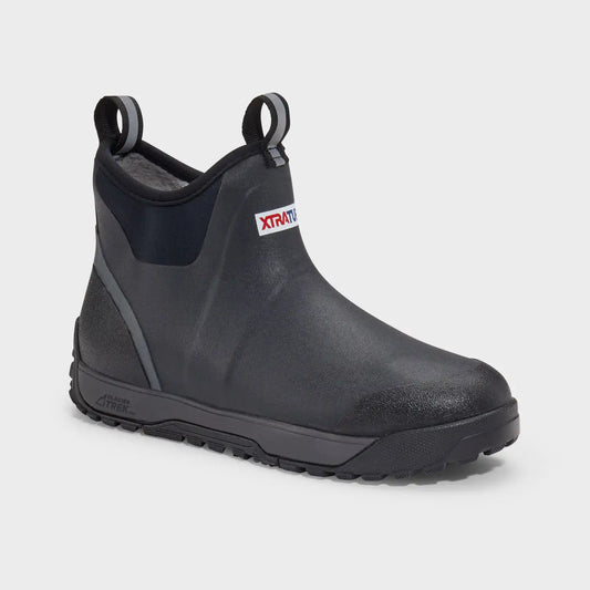 Men's Xtratuf Ice Fleece Lined Rubber Ankle Deck Boots