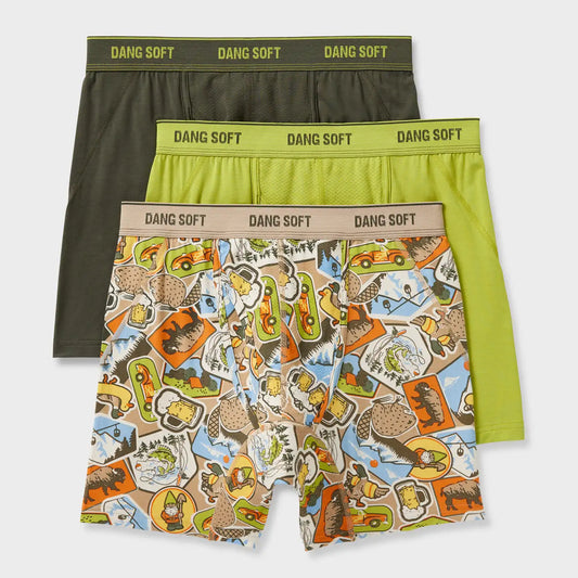 Men's Dang Soft Boxer Briefs 3-Pack