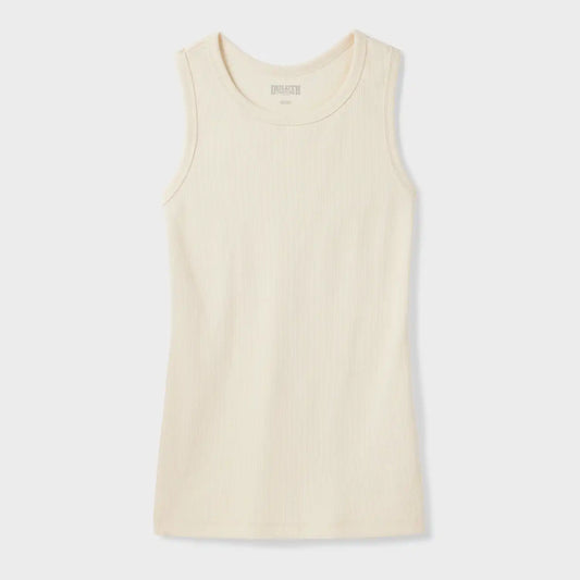 Women's Plus No-Yank Rib Racerback Tank