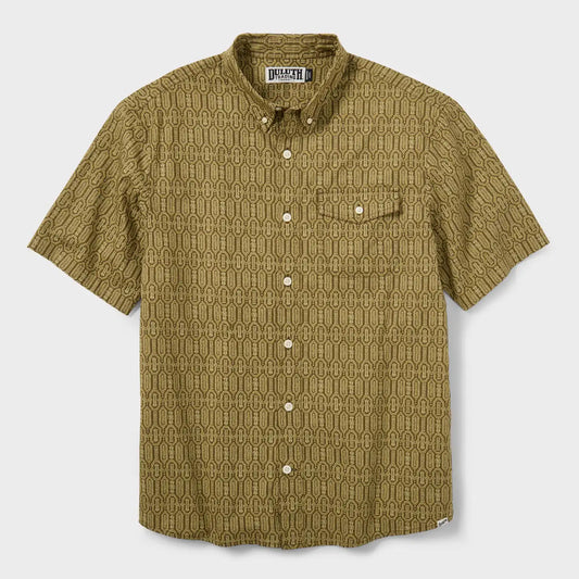 Men's Drumlin Slub Cotton Relaxed Fit Short Sleeve Shirt