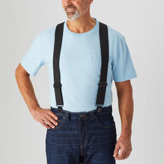 Men's Duluth X-Back Tall Clip Suspenders
