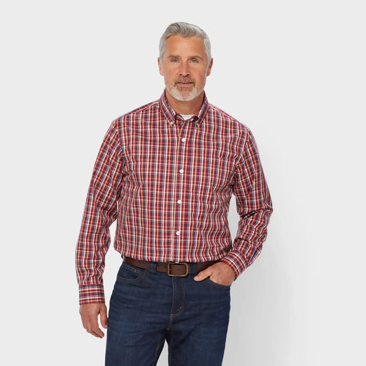 Men's Magnet Wrinklefighter Relaxed Fit Long Sleeve Shirt