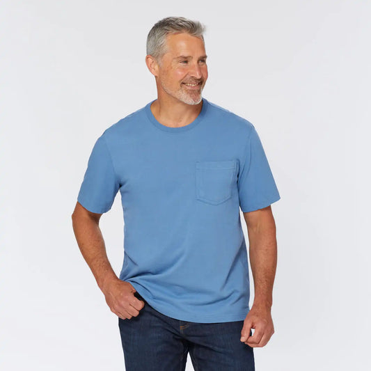 Men's Un-Longtail T Standard Fit Short Sleeve Pocket Crew