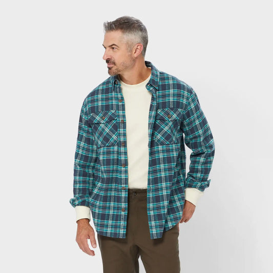 Men's Burlyweight Flannel Relaxed Fit Shirt
