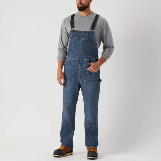 Men's Ballroom Double Flex Denim Bib Overalls