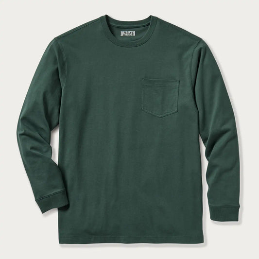 Men's Longtail T Relaxed Fit Long Sleeve Pocket Crew